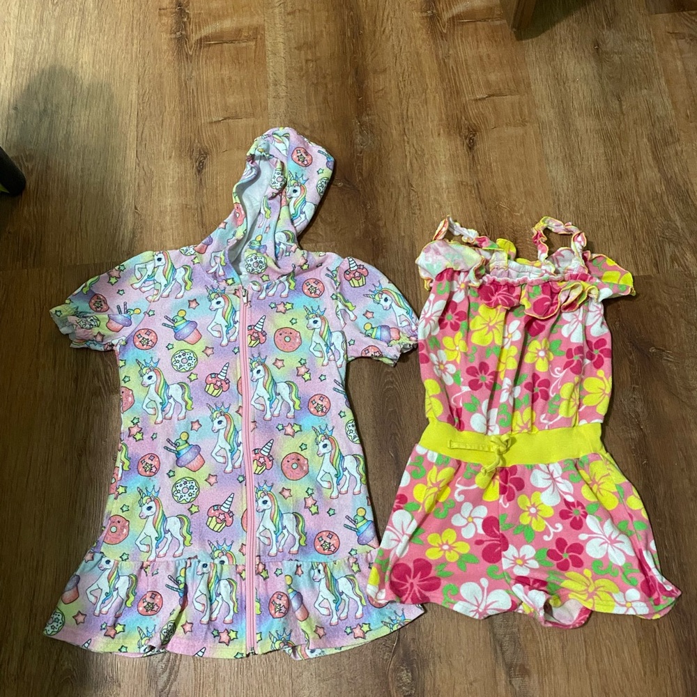Girls Swim Coverups - size 7/8